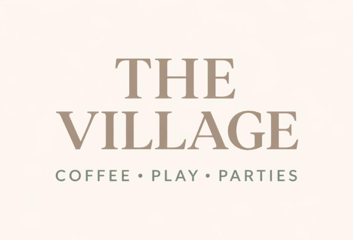 Village Play Cafe logo concept